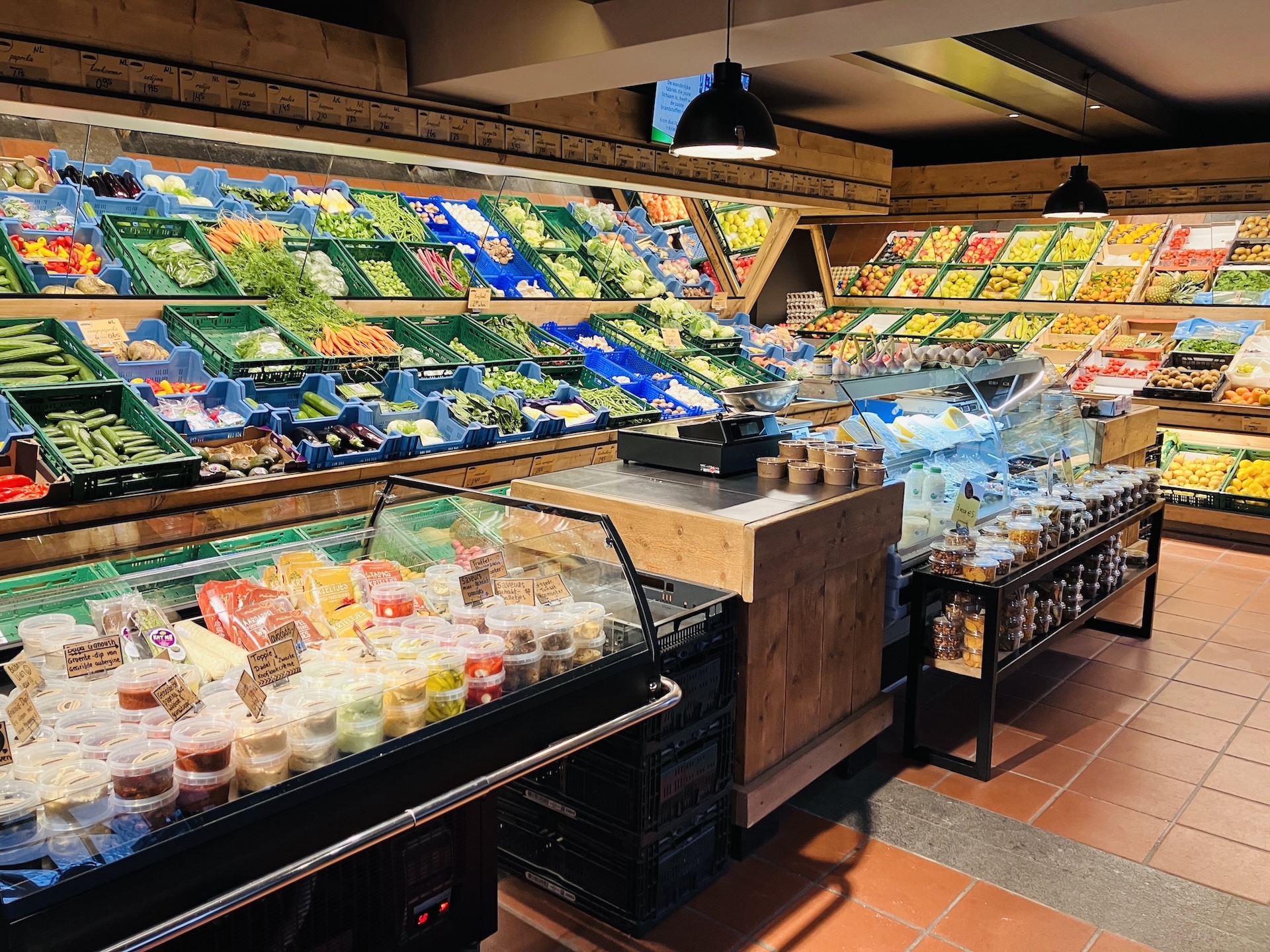 Krieltje groente in Wijlre